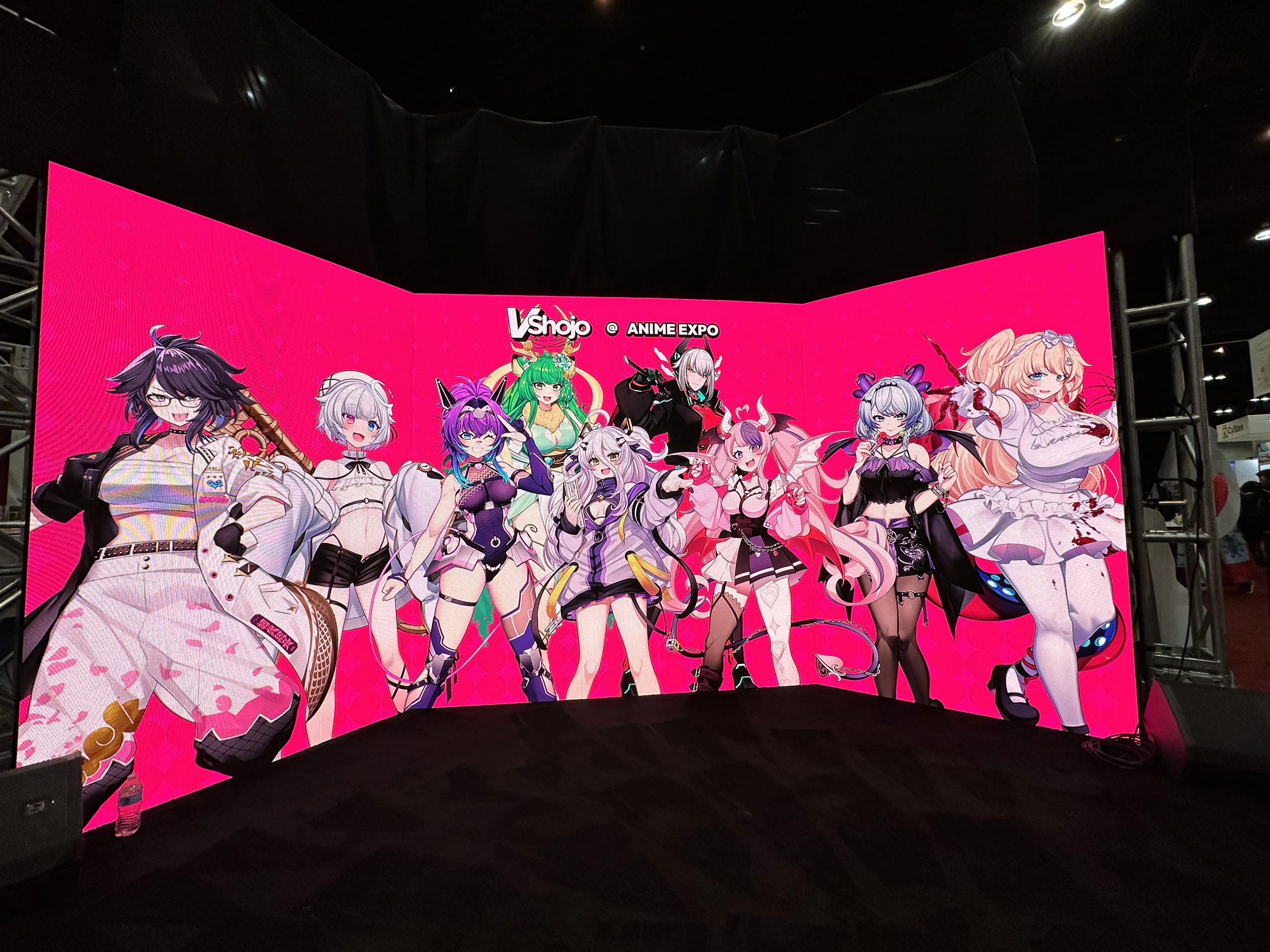 VShojo's 2023 lineup at Anime Expo 2023.